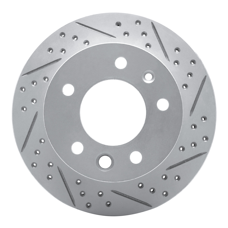 Dodge Sprinter 2500 Brake Rotor (1) - Front Right - DFC - Drilled & Slotted Geoperformance - `02-`06