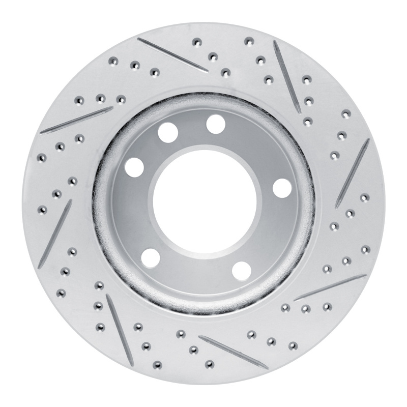Dodge Sprinter 3500 Brake Rotor (1) - Front Left - DFC - Drilled & Slotted Geoperformance - `02-`06