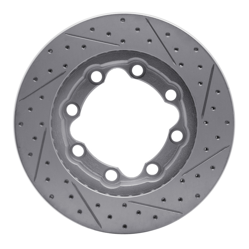 Chevrolet Suburban 1500 Brake Rotor (1) - Front Left - DFC - Geoperformance Drill & Slot - `88-`00