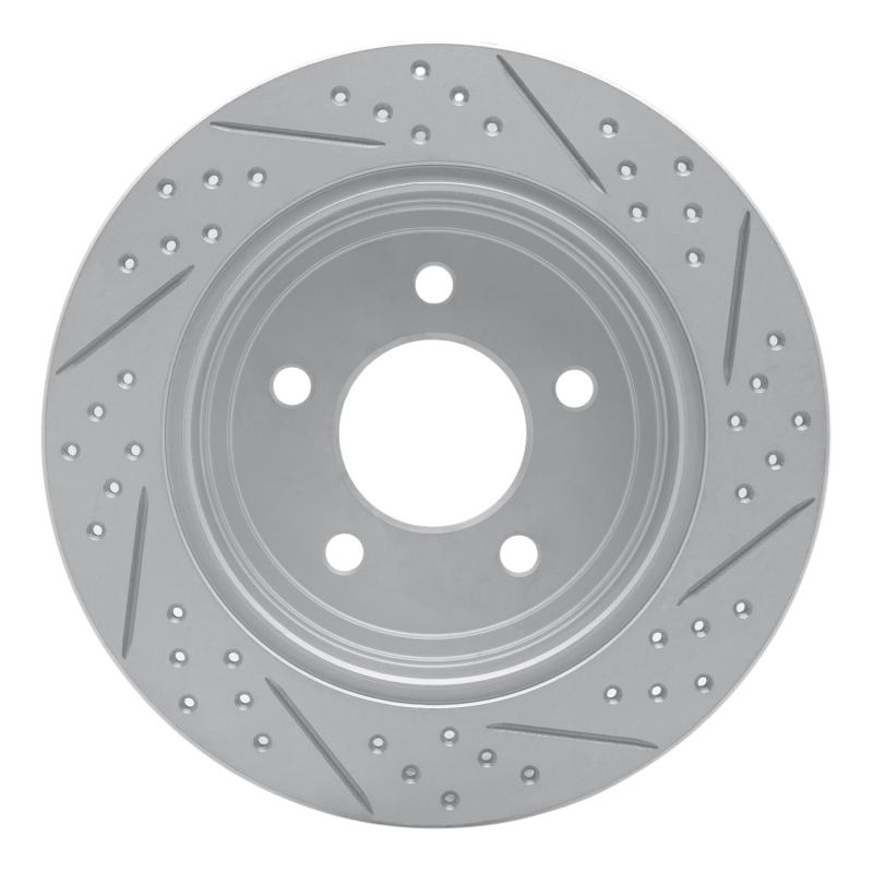 Chrysler Town & Country Brake Rotor (1) - Rear Left - DFC - Drill & Slot Geoperformance - `97-`07