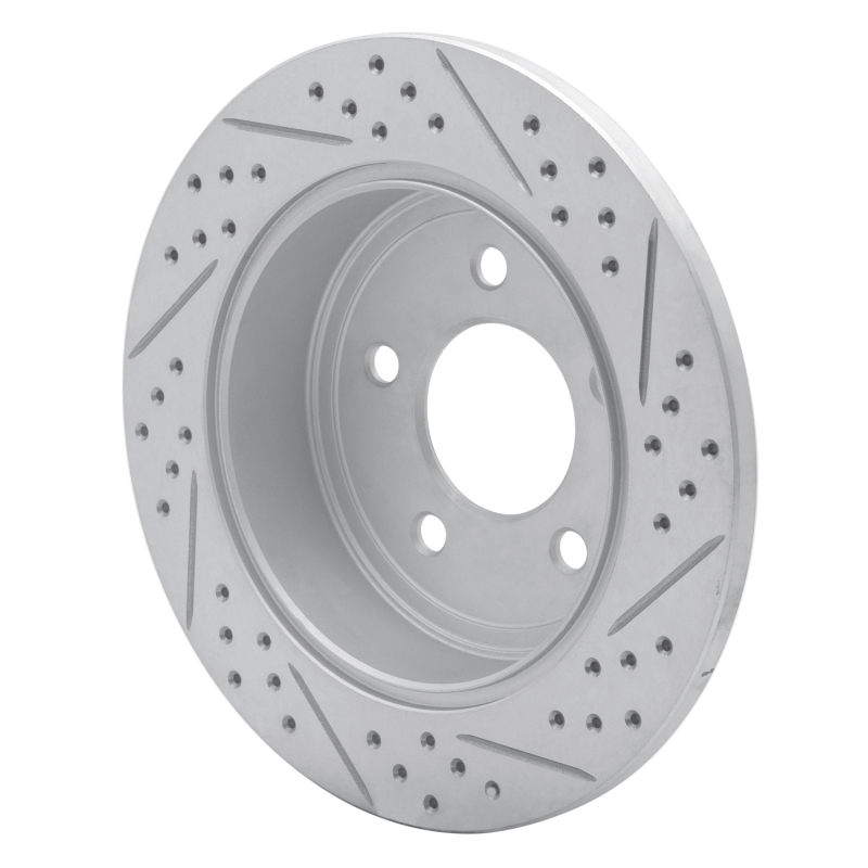 Chrysler Town & Country Brake Rotor (1) - Rear Left - DFC - Drill & Slot Geoperformance - `97-`07