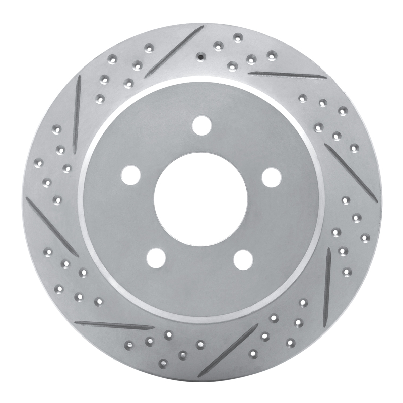 Chrysler Town & Country Brake Rotor (1) - Rear Left - DFC - Drill & Slot Geoperformance - `97-`07