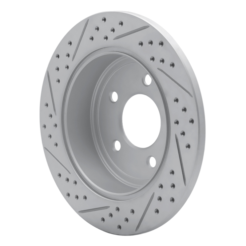 Chrysler Town & Country Brake Rotor (1) - Rear Right - DFC - Geoperformance Drilled & Slotted - `97-`07