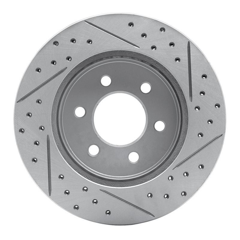 Dodge Dakota Brake Rotor (1) - Front Left - DFC - Geoperformance Drilled & Slotted - `97-`02