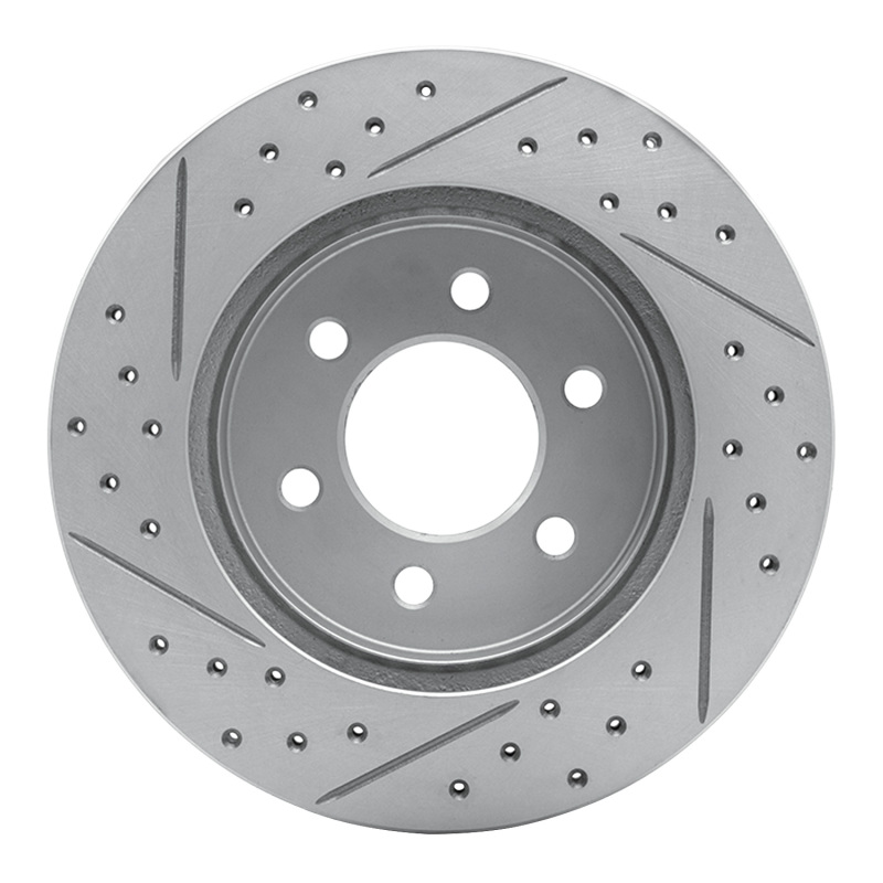 Dodge Dakota Brake Rotor (1) - Front Right - DFC - Drilled & Slotted Geoperformance - `97-`02