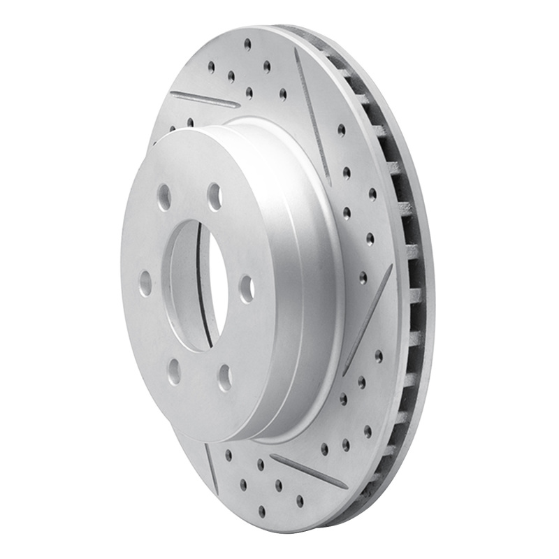 Dodge Dakota Brake Rotor (1) - Front Right - DFC - Drilled & Slotted Geoperformance - `97-`02