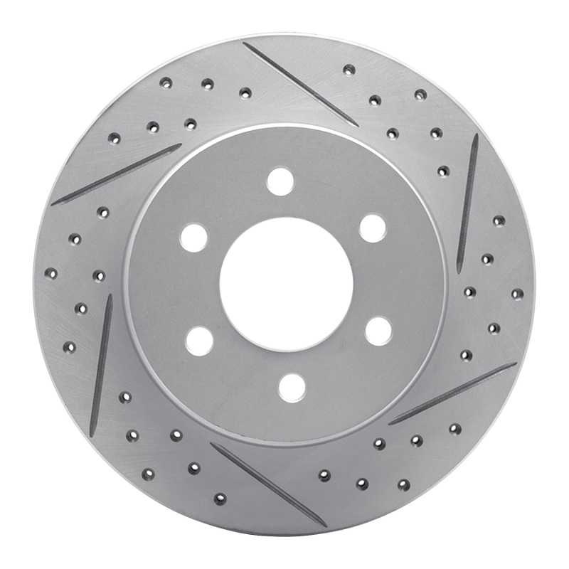 Dodge Dakota Brake Rotor (1) - Front Right - DFC - Drilled & Slotted Geoperformance - `97-`02