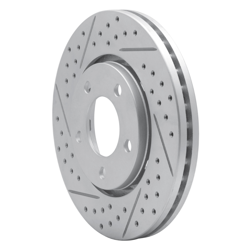 Chrysler Town & Country Brake Rotor (1) - Front Left - DFC - Drilled & Slotted Geoperformance - `01-`07