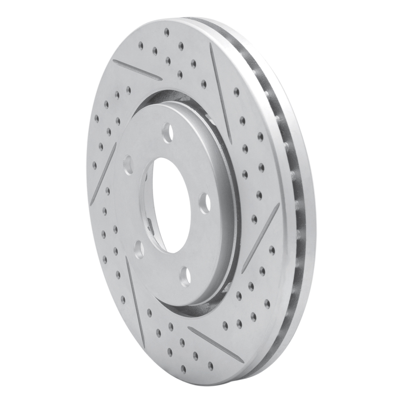 Chrysler Voyager Brake Rotors (1) - Front Right - DFC - Drilled & Slotted Geoperformance - `01-`07