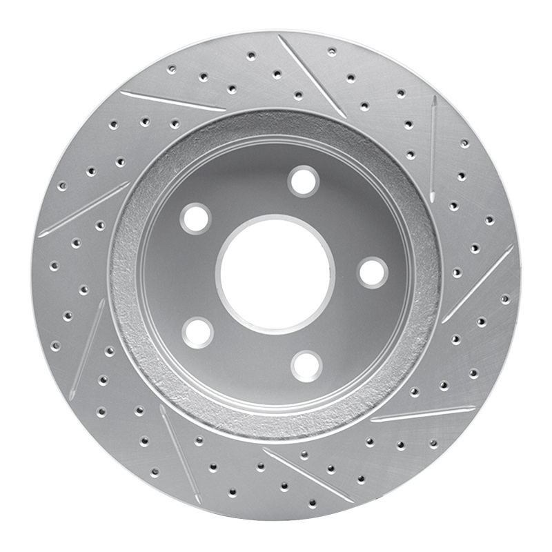 Chrysler Aspen Brake Rotor (1) - Front Left - DFC - Geoperformance Drilled & Slotted - `02-`24
