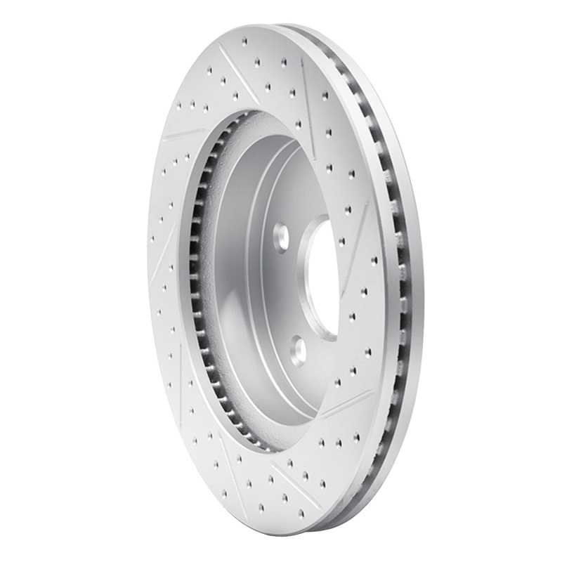 Chrysler Aspen Brake Rotor (1) - Front Left - DFC - Geoperformance Drilled & Slotted - `02-`24