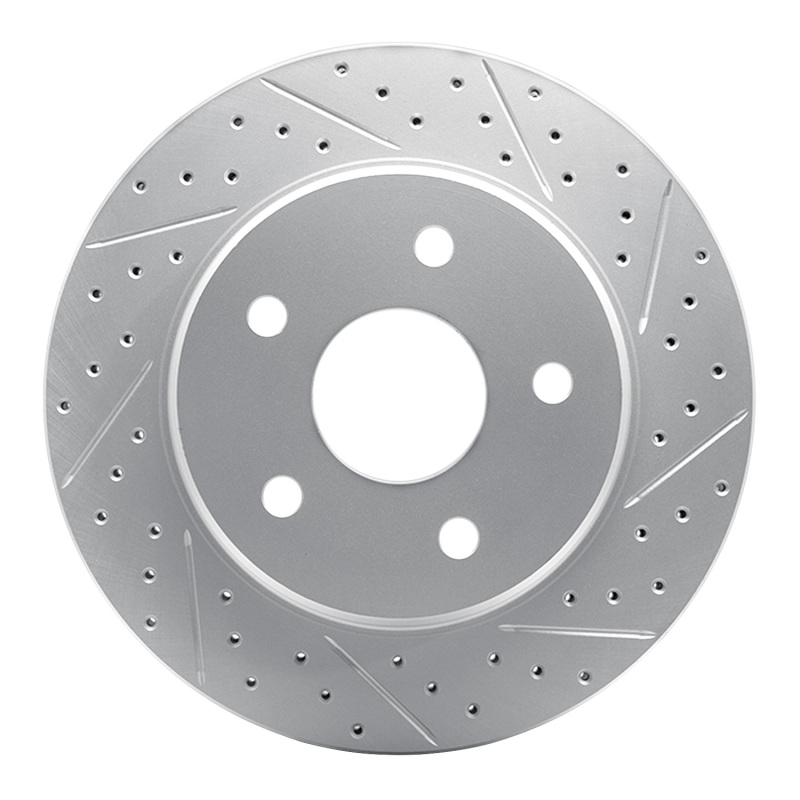Chrysler Aspen Brake Rotor (1) - Front Right - DFC - Geoperformance Rotor - Drilled & Slotted - `02-`24