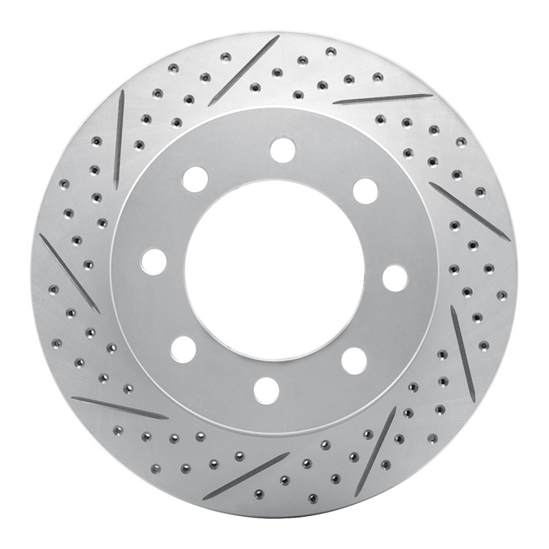 Dodge Ram 1500 Brake Rotor (1) - Front Left - DFC - Drilled & Slotted Geoperformance - `03-`08
