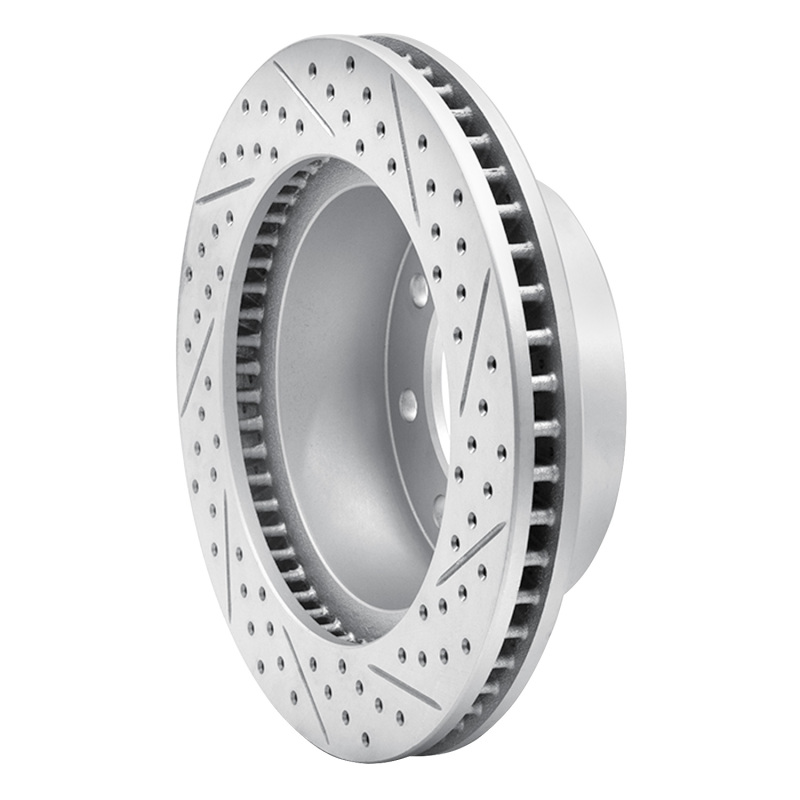 Dodge Ram 1500 Brake Rotor (1) - Front Left - DFC - Drilled & Slotted Geoperformance - `03-`08