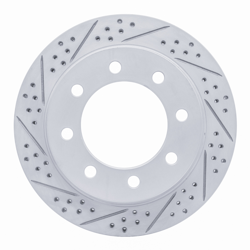 Dodge Ram 4000 Brake Rotor (1) - Rear Left - DFC - Geoperformance Rotors - Drilled & Slotted - `03-`08