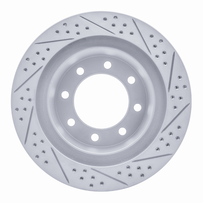 Dodge Ram 4000 Brake Rotor (1) - Rear Left - DFC - Geoperformance Rotors - Drilled & Slotted - `03-`08