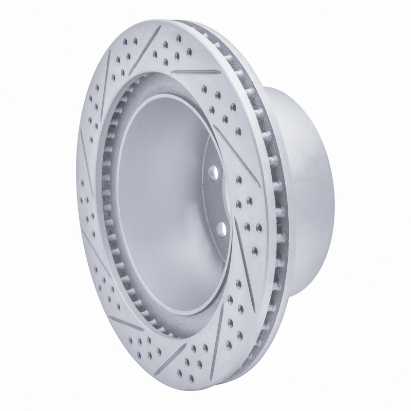 Dodge Ram 1500 Brake Rotor (1) - Rear Right - DFC - Drilled & Slotted Geoperformance - `03-`08