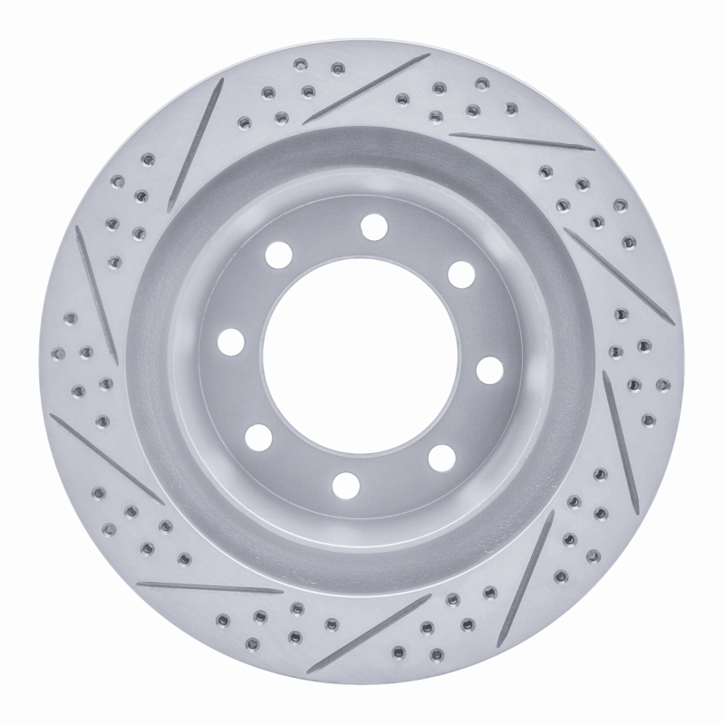 Dodge Ram 1500 Brake Rotor (1) - Rear Right - DFC - Drilled & Slotted Geoperformance - `03-`08