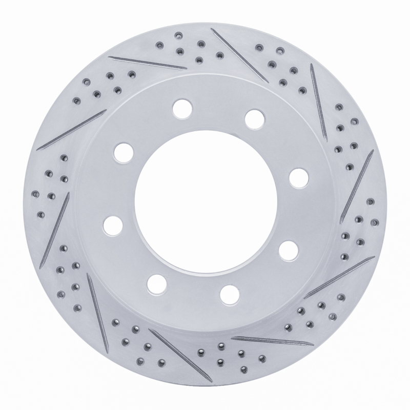 Dodge Ram 1500 Brake Rotor (1) - Rear Right - DFC - Drilled & Slotted Geoperformance - `03-`08