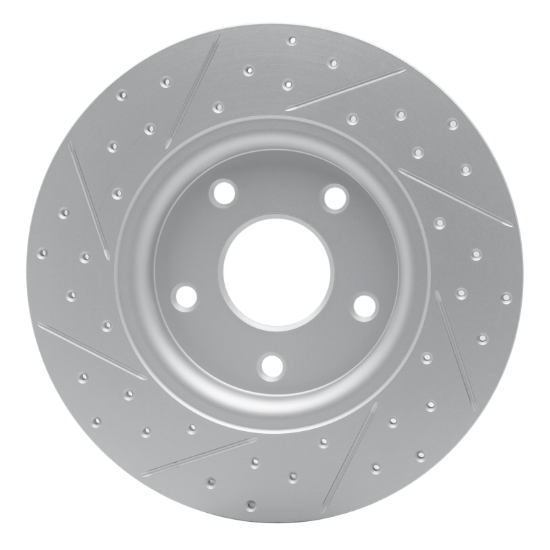 Chrysler Town & Country Brake Rotor (1) - Rear Right - DFC - Drilled & Slotted Geoperformance - `12-`20