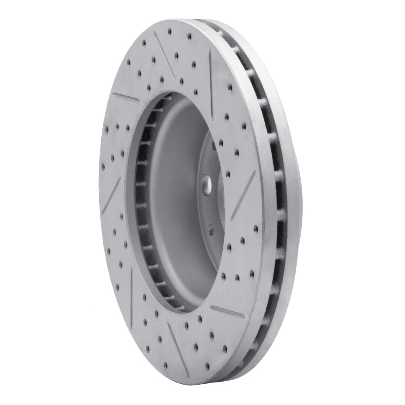 Ram Promaster Brake Rotor (1) - Front Left - DFC - Drilled & Slotted Geoperformance - `14-`26