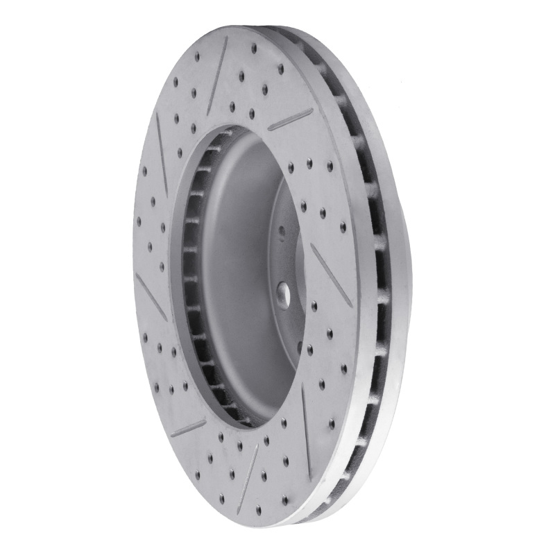 Ram Promaster 3500 Brake Rotor (1) - Front Right - DFC - Drilled & Slotted Geoperformance - `14-`26