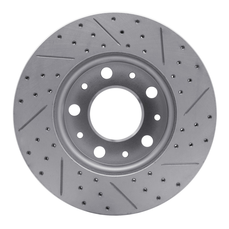 Ram Promaster 3500 Brake Rotor (1) - Front Right - DFC - Drilled & Slotted Geoperformance - `14-`26