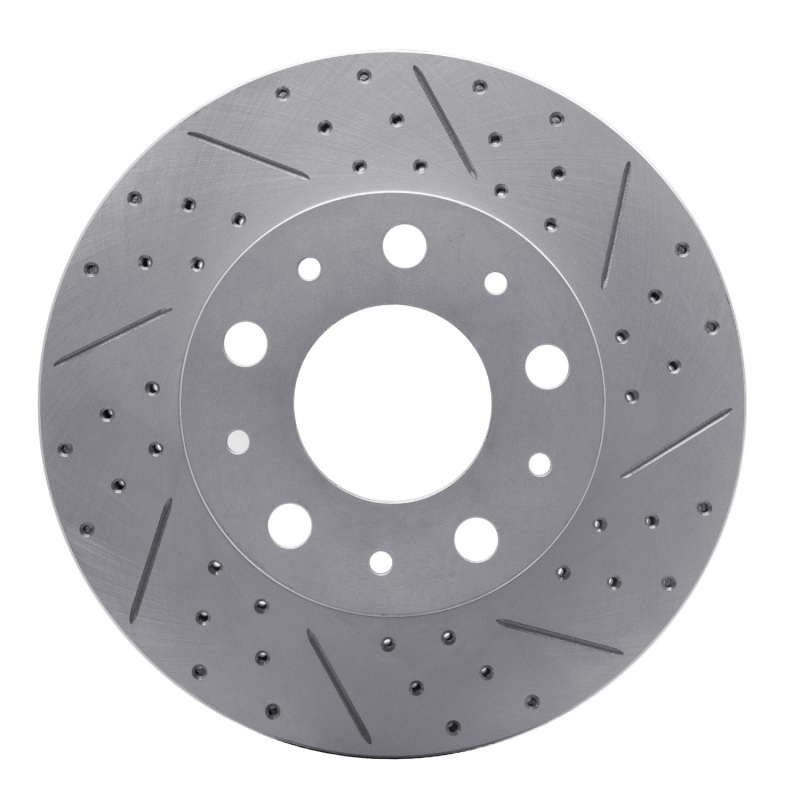 Ram Promaster 3500 Brake Rotor (1) - Front Right - DFC - Drilled & Slotted Geoperformance - `14-`26