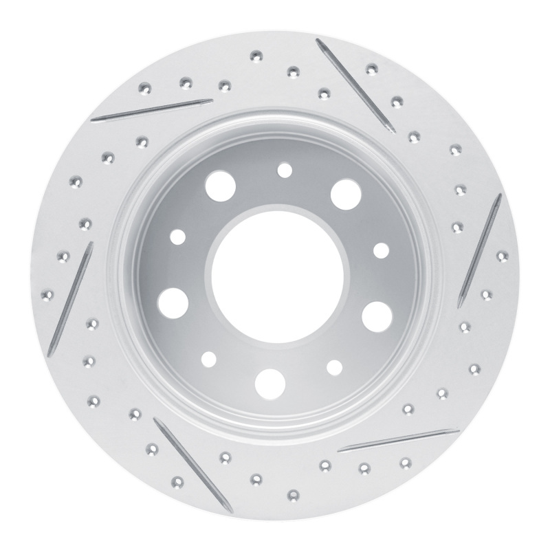 Ram Promaster 3500 Brake Rotor (1) - Rear Left - DFC - Drilled & Slotted Geoperformance - `14-`21