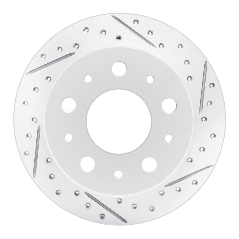 Ram Promaster 3500 Brake Rotor (1) - Rear Right - DFC - Drilled & Slotted Geoperformance - `14-`21