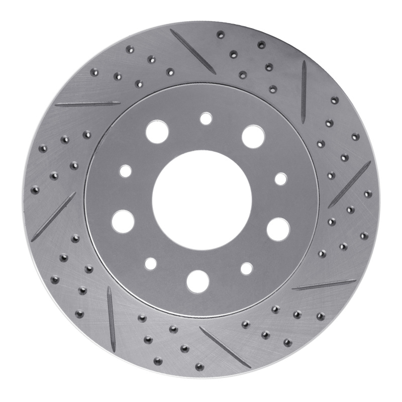 Ram Promaster 2500 Brake Rotor (1) - Rear Right - DFC - Drilled & Slotted Geoperformance - `14-`21