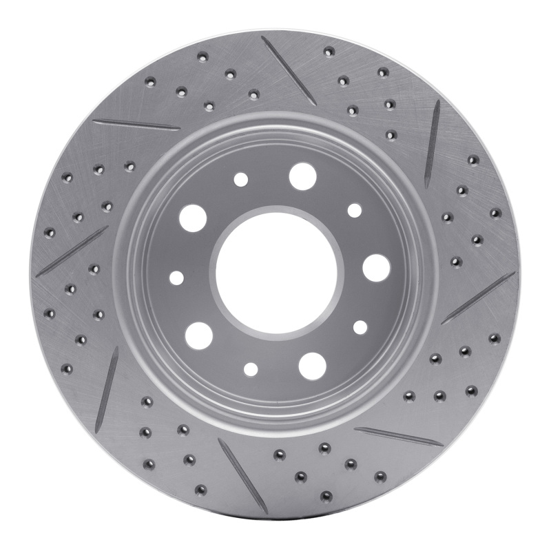 Ram Promaster 2500 Brake Rotor (1) - Rear Right - DFC - Drilled & Slotted Geoperformance - `14-`21