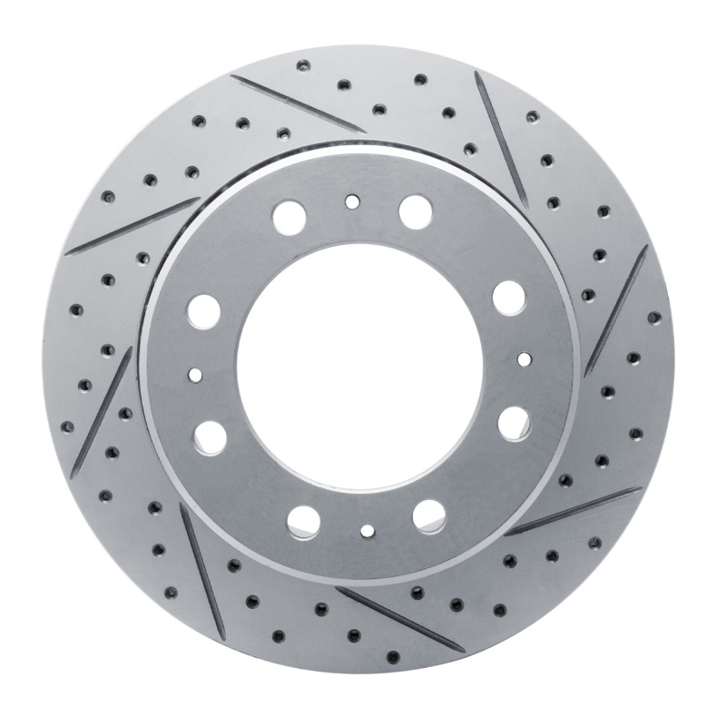 Dodge Ram 3500 Brake Rotor (1) - Rear Right - DFC - Drilled & Slotted Geoperformance - `09-`25