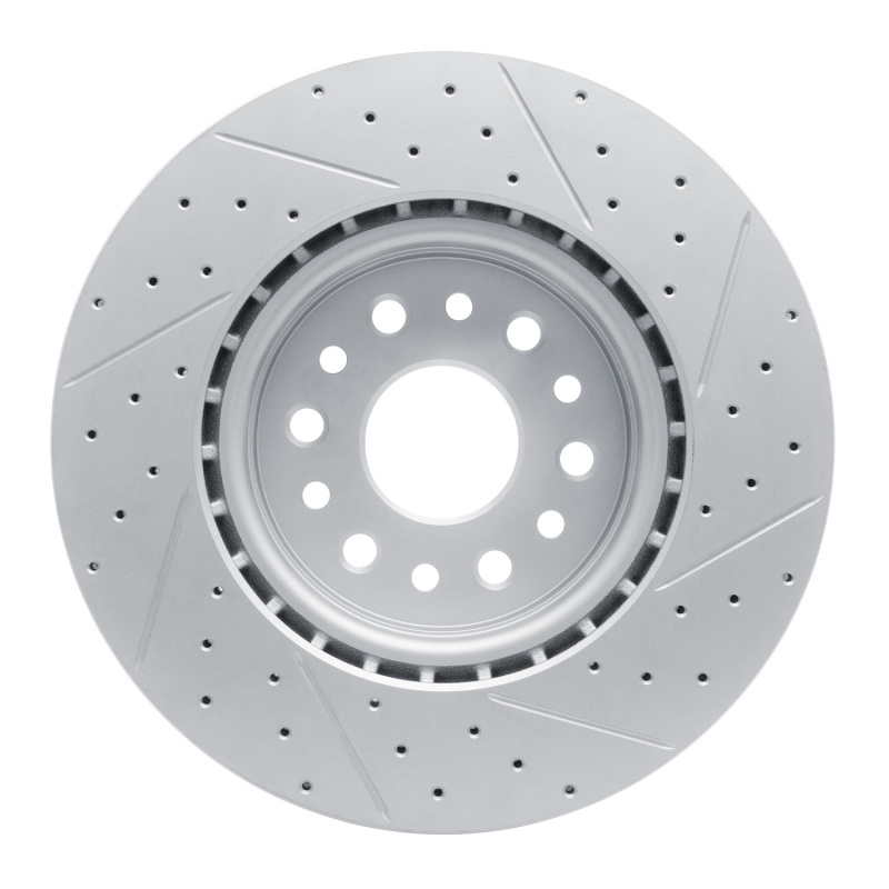 Ram 1500 Brake Rotor (1) - Front Left - DFC - Geoperformance Rotor - Drilled and Slotted - `19-`25