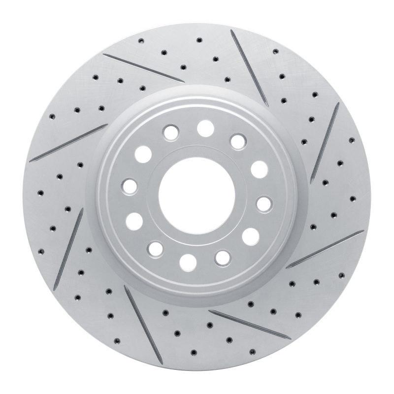 Ram 1500 Brake Rotor (1) - Front Right - DFC - Geoperformance - Drilled & Slotted - `19-`25 Ram 1500 Brake Rotor (1) - Front Right - DFC - Geoperformance - Drilled & Slotted - `19-`25