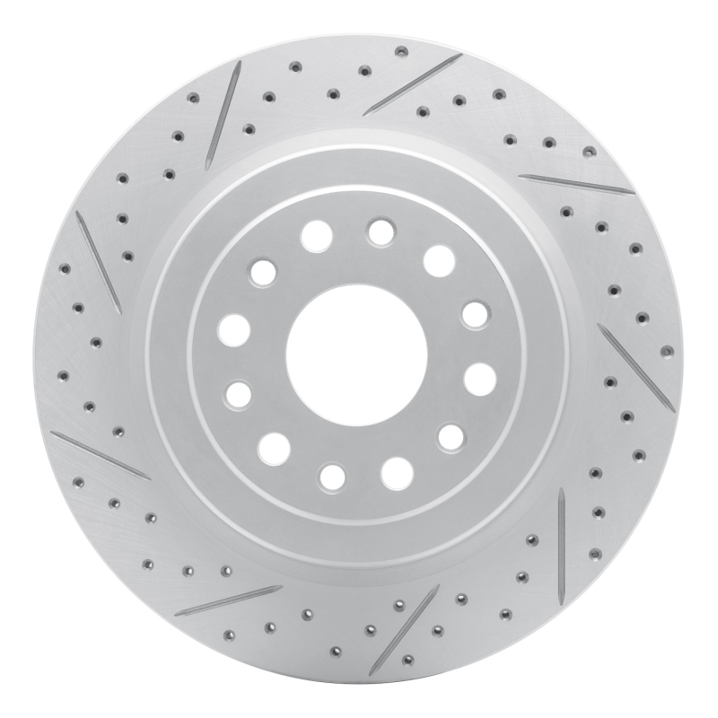Ram 1500 Brake Rotor (1) - Rear Left - DFC - Drilled & Slotted Geoperformance - `19-`25 Ram 1500 Brake Rotor (1) - Rear Left - DFC - Drilled & Slotted Geoperformance - `19-`25