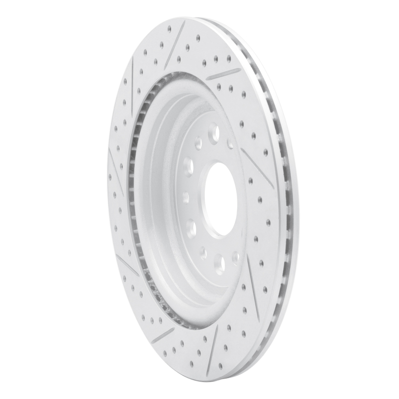 Ram 1500 Brake Rotor (1) - Rear Right - DFC - Geoperformance Drilled & Slotted - `19-`25