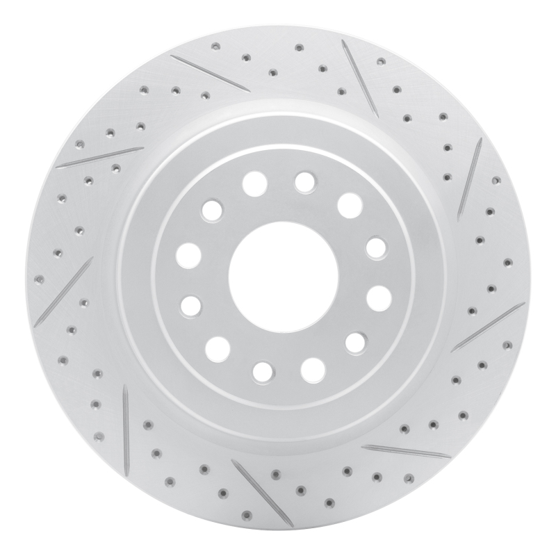 Ram 1500 Brake Rotor (1) - Rear Right - DFC - Geoperformance Drilled & Slotted - `19-`25 Ram 1500 Brake Rotor (1) - Rear Right - DFC - Geoperformance Drilled & Slotted - `19-`25