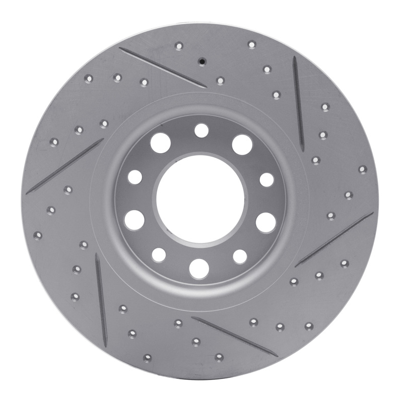 Chrysler 200 Brake Rotor (1) - Rear Left - DFC - Geoperformance Rotor - Drilled and Slotted - `14-`22