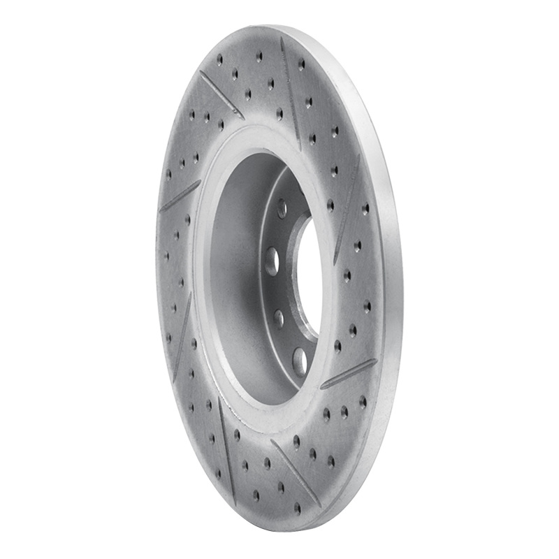 Alfa Romeo Tonale Brake Rotor (1) - Rear Left - DFC - Geoperformance Drilled & Slotted - `15-`26