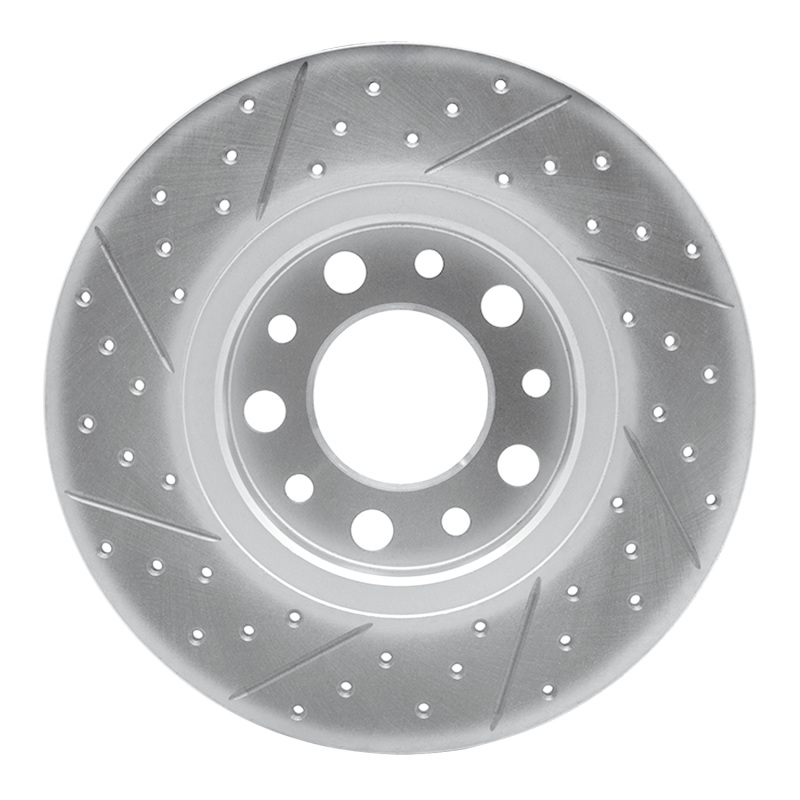 Alfa Romeo Tonale Brake Rotor (1) - Rear Right - DFC - Geoperformance Drilled & Slotted - `15-`26