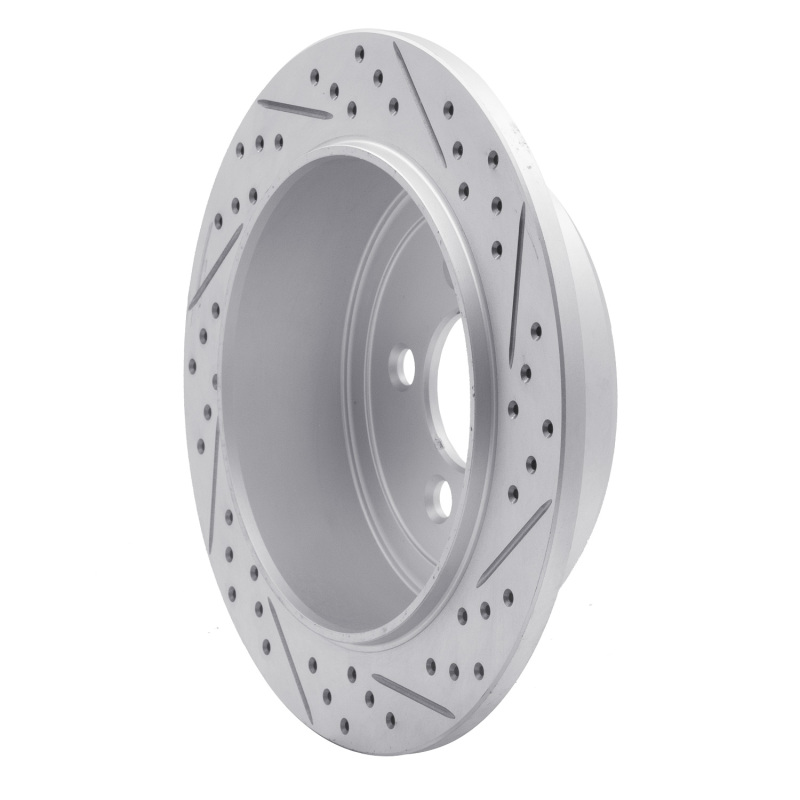 Dodge Nitro Brake Rotor (1) - Rear Left - DFC - Drilled & Slotted Geoperformance - `07-`12