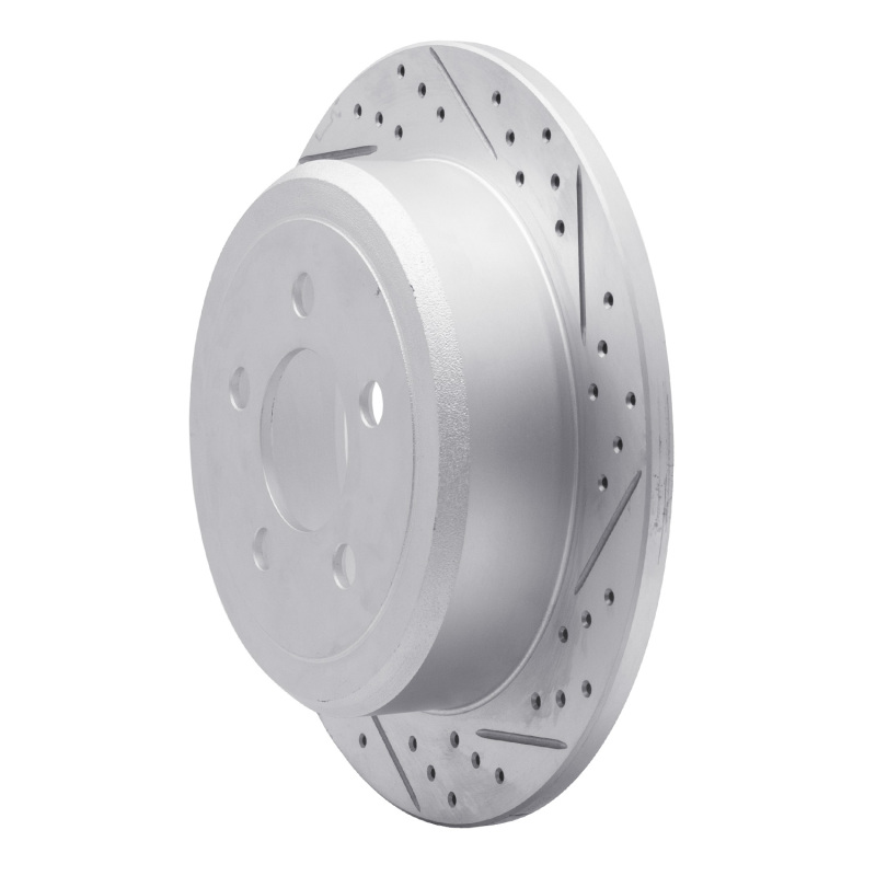 Dodge Nitro Brake Rotor (1) - Rear Right - DFC - Geoperformance Rotor - Drilled and Slotted - `07-`12