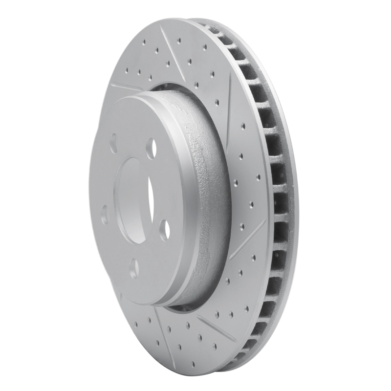 Dodge Nitro Brake Rotor (1) - Front Right - DFC - Geoperf Drilled & Slotted - `07-`12