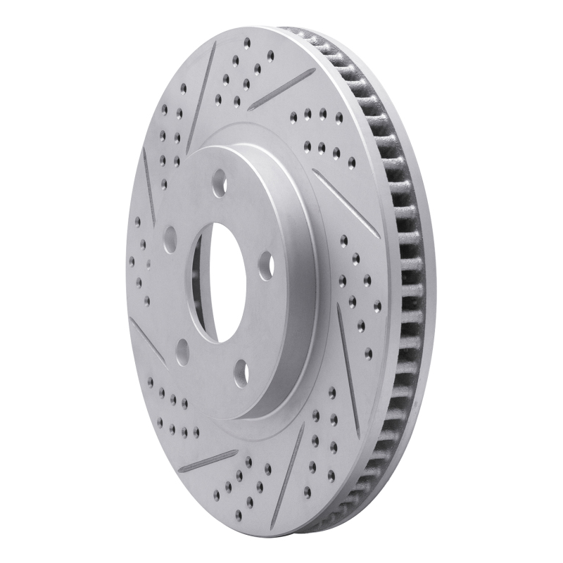 Buick Riviera Brake Rotor (1) - Front Left - DFC - Geoperformance Rotor - Drilled & Slotted - `97-`05