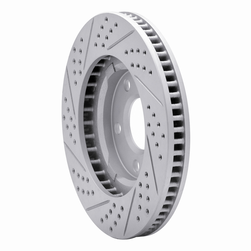 Buick Park Avenue Brake Rotor (1) - Front Right - DFC - Geoperformance Drilled & Slotted - `97-`05