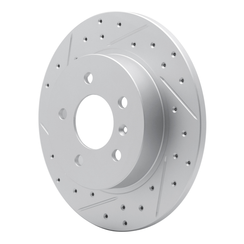 Buick Lucerne Brake Rotor (1) - Rear Left - DFC - Geoperformance Rotors - Drilled & Slotted - `06-`11