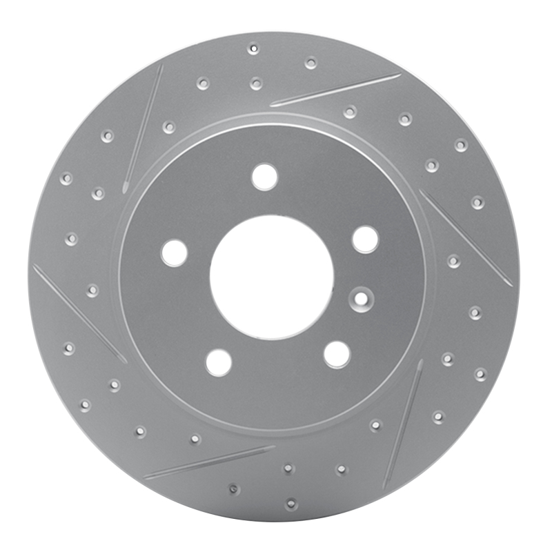 Buick Lucerne Brake Rotor (1) - Rear Left - DFC - Geoperformance Rotors - Drilled & Slotted - `06-`11