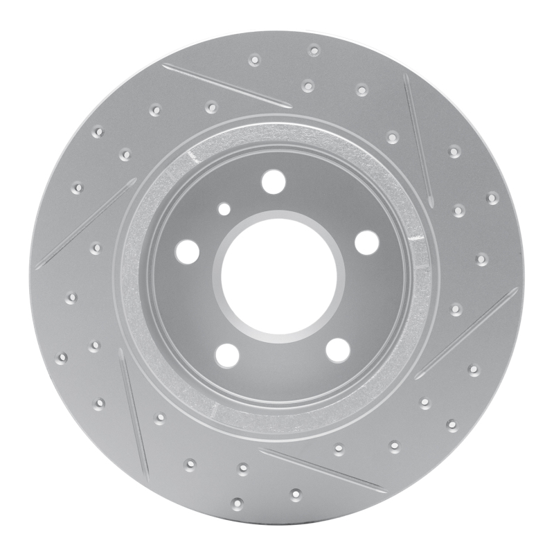 Buick Lucerne Brake Rotor (1) - Rear Left - DFC - Geoperformance Rotors - Drilled & Slotted - `06-`11