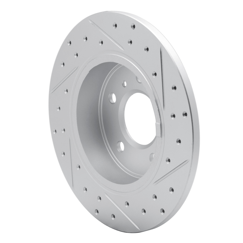 Buick Lucerne Brake Rotor (1) - Rear Left - DFC - Geoperformance Rotors - Drilled & Slotted - `06-`11